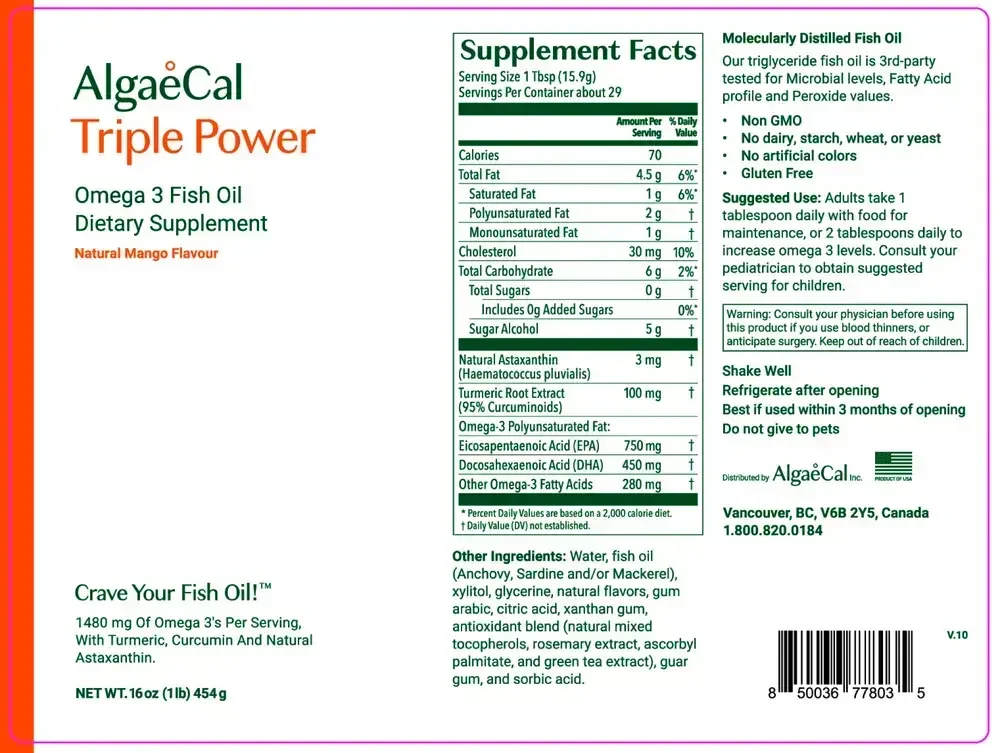 Product image for Triple Power Omega 3 Fish Oil.