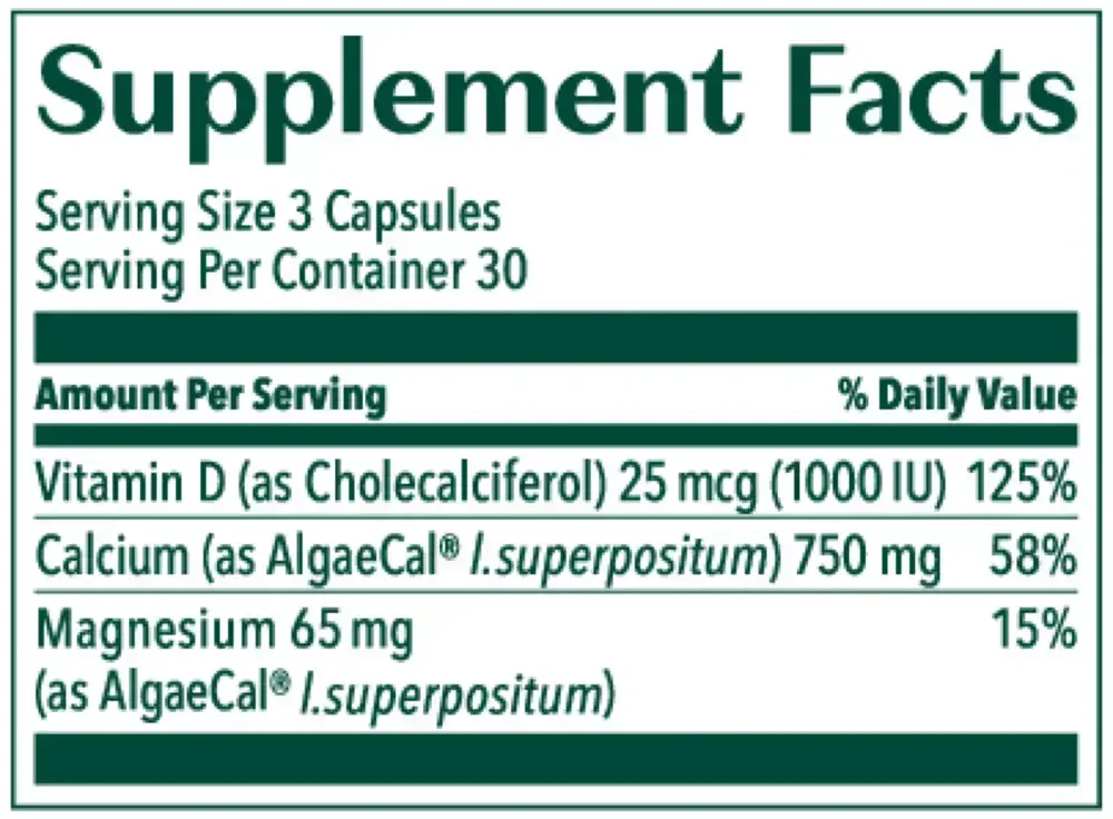 Product image for AlgaeCal.