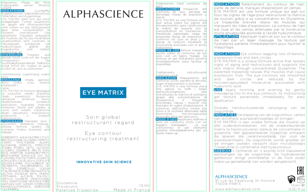 Product image for EYE MATRIX.