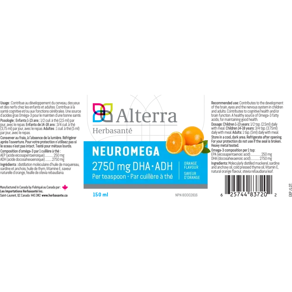 Product image for Neuromega -Orange.