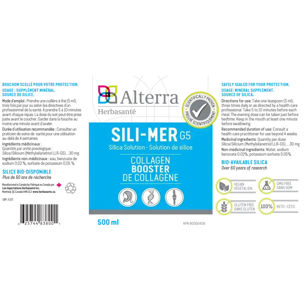Product image for Sili-Mer-G5 Solution.