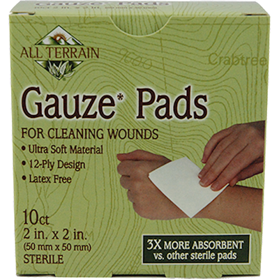 Gauze Pads 2" x 2" 10 pieces