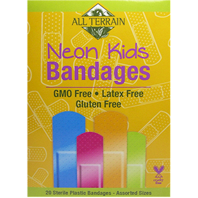Kids Neon Bandages 20 Pieces