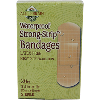 Waterproof Strong Strip 1" x 3.25" 20 Pieces