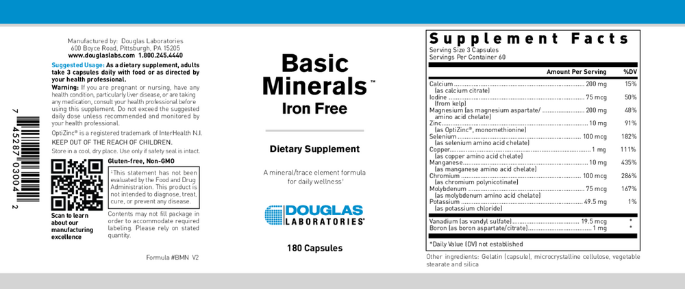 Product image for Basic Minerals.