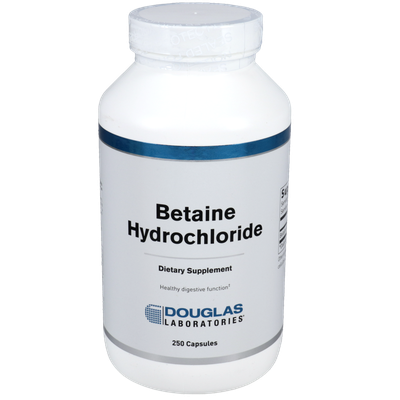 Betaine Hydrochloride 250 capsules