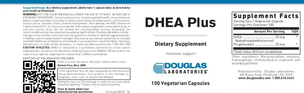 Product image for DHEA Plus.