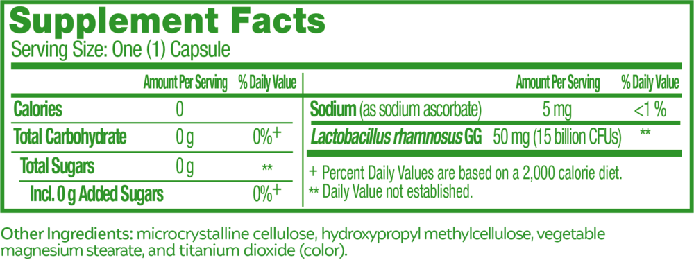 Product image for Culturelle Health and Wellness Probiotic.