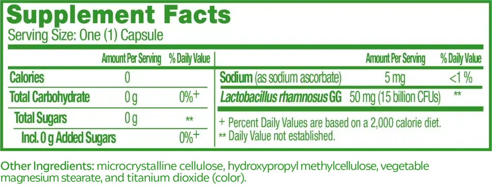 Product image for Culturelle Health and Wellness Probiotic.