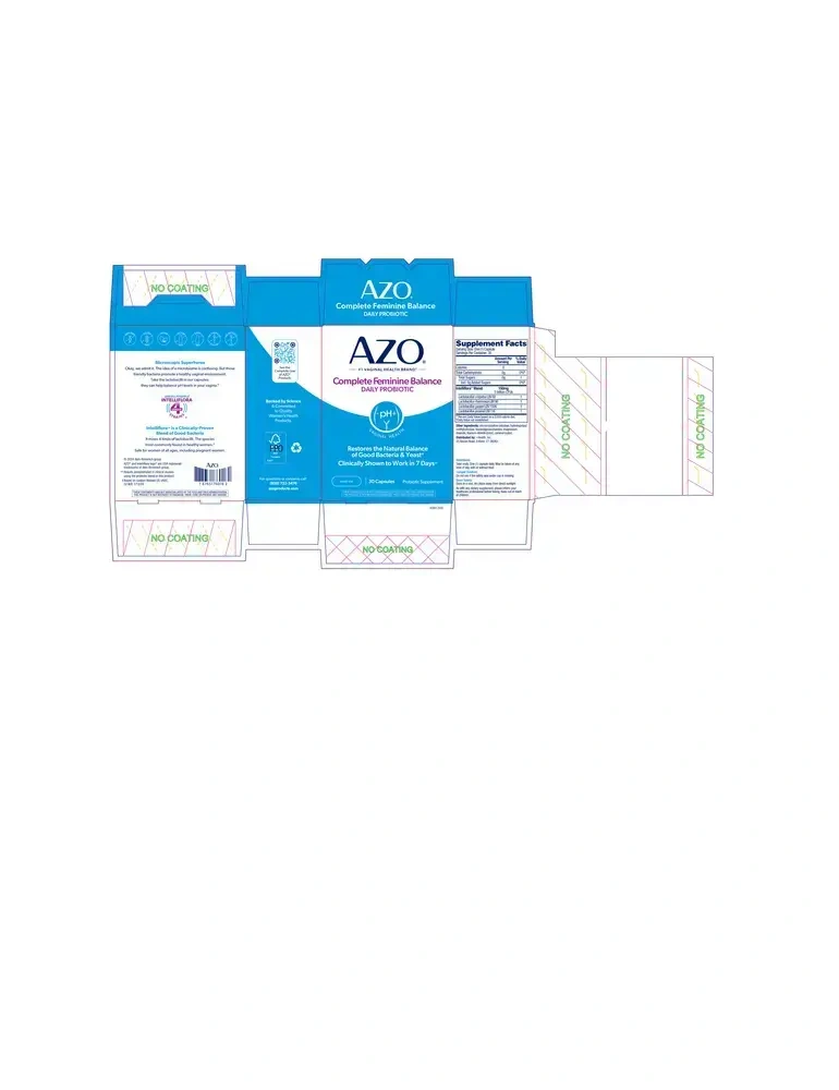 Product image for Azo Complete Feminine Balance.