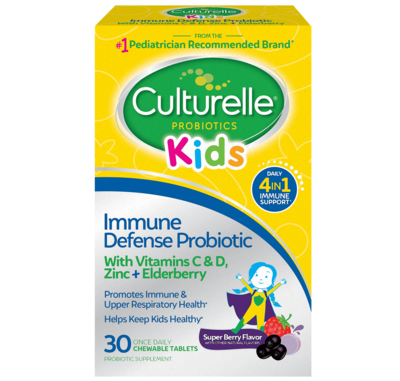 Culturelle Kids Immune Defense + Elderbe 30 tablets