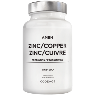 Amen Zinc Copper with Probiotics