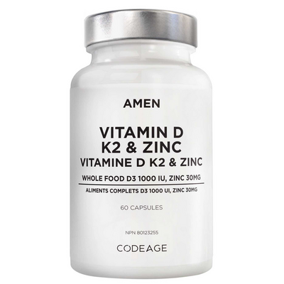 Vitamin D, K2 & Zinc product image
