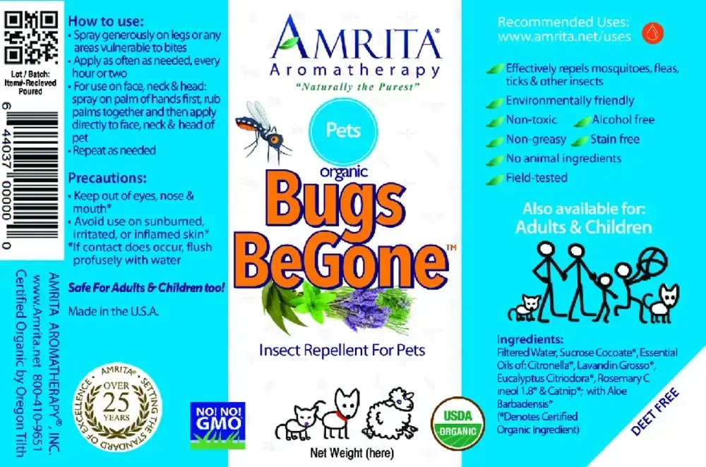 Product image for Bugs BeGone Pets.