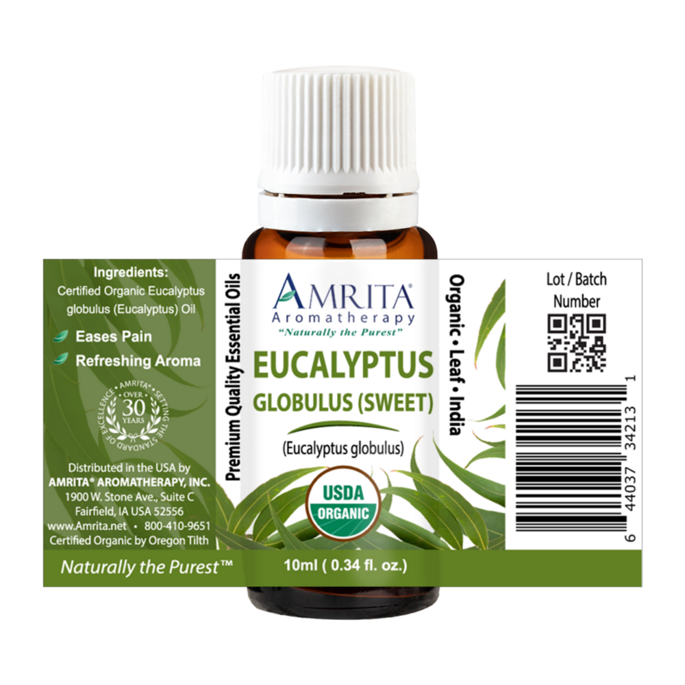 Product image for Organic Eucalyptus Globulus (Sweet).