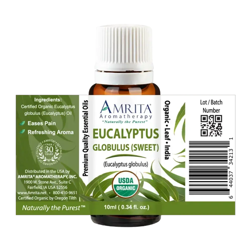 Product image for Organic Eucalyptus Globulus (Sweet).