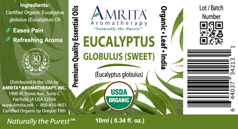 Product image for Organic Eucalyptus Globulus (Sweet).