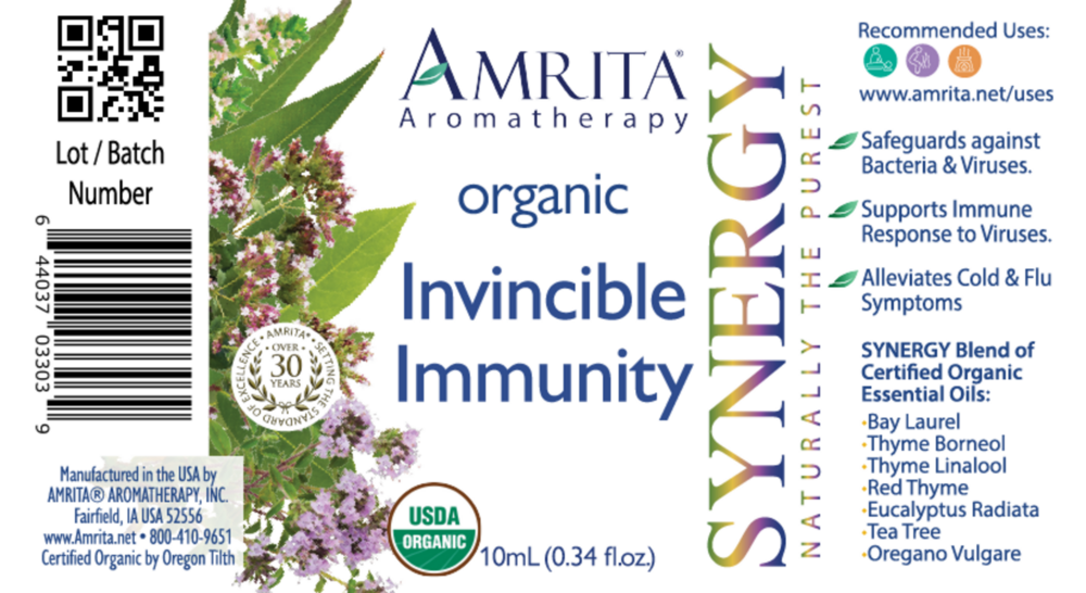 Product image for Invincible Immunity Organic.
