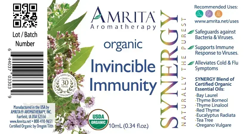 Product image for Invincible Immunity Organic.