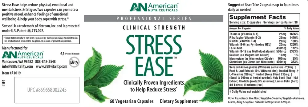 Product image for Stress Ease.