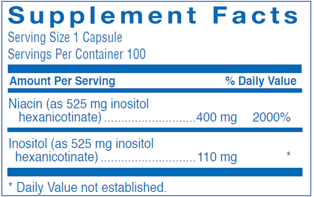 Product image for Niacin Hex (No Flush).