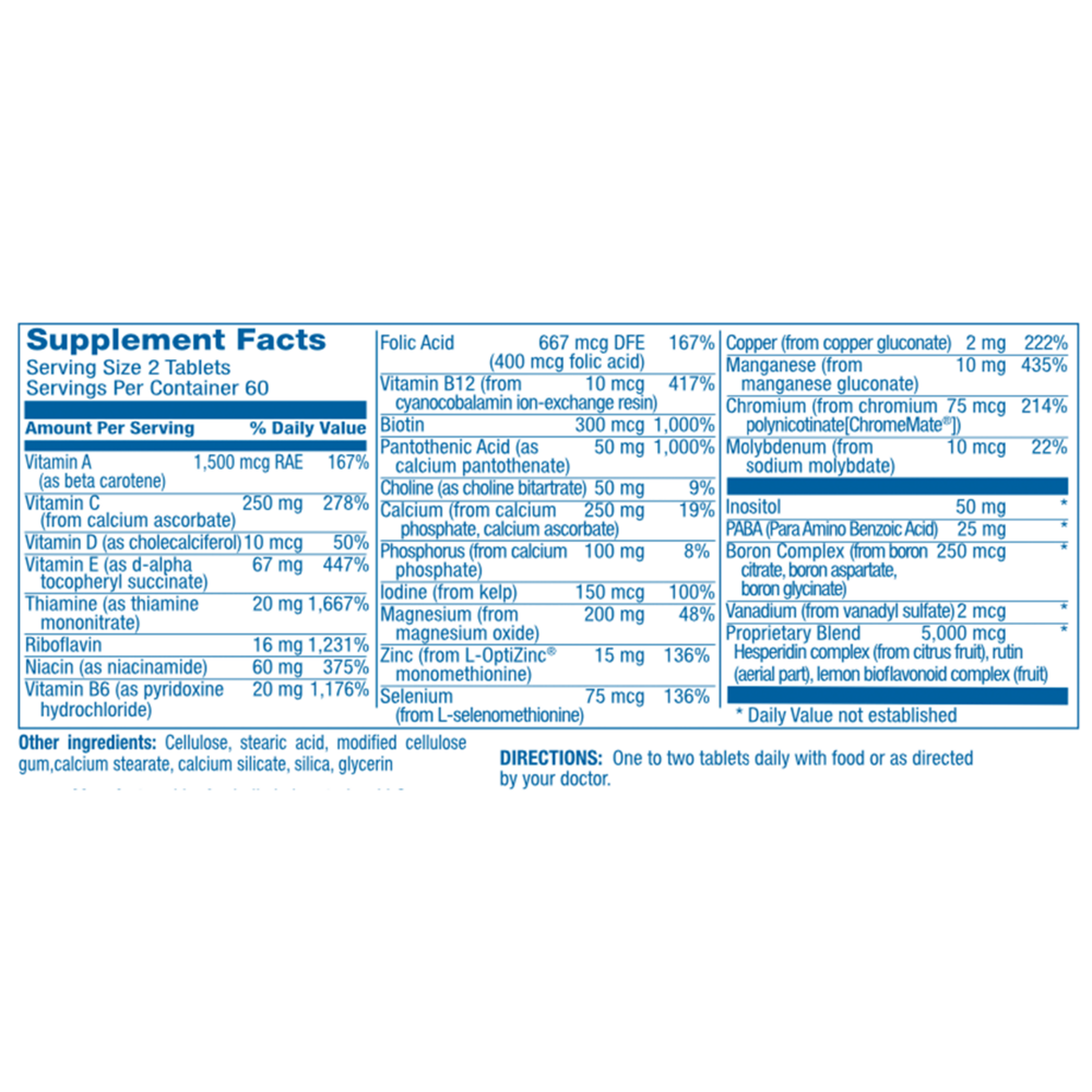 Product image for AVED Multi (Iron-Free).