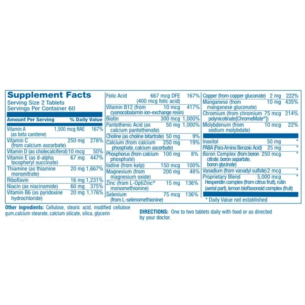 Product image for AVED Multi (Iron-Free).