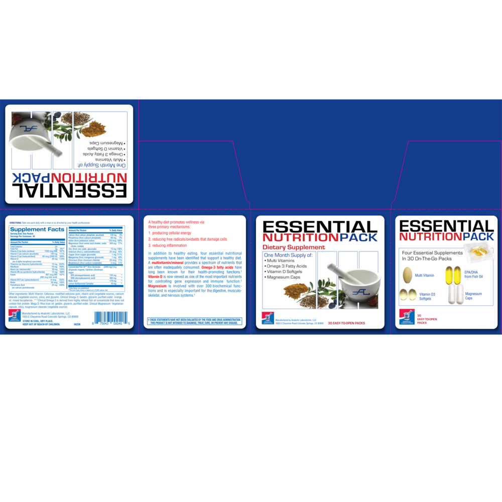 Product image for Essential Nutrition Pack.
