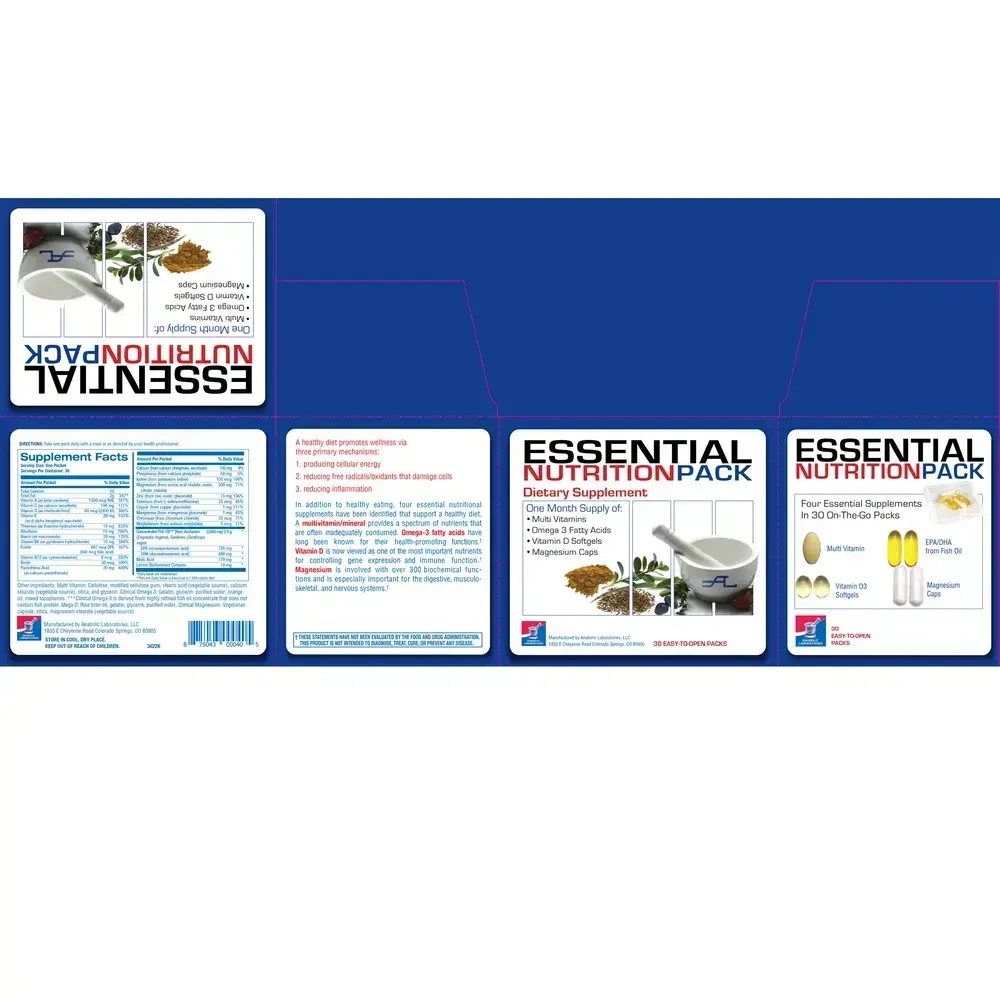 Product image for Essential Nutrition Pack.