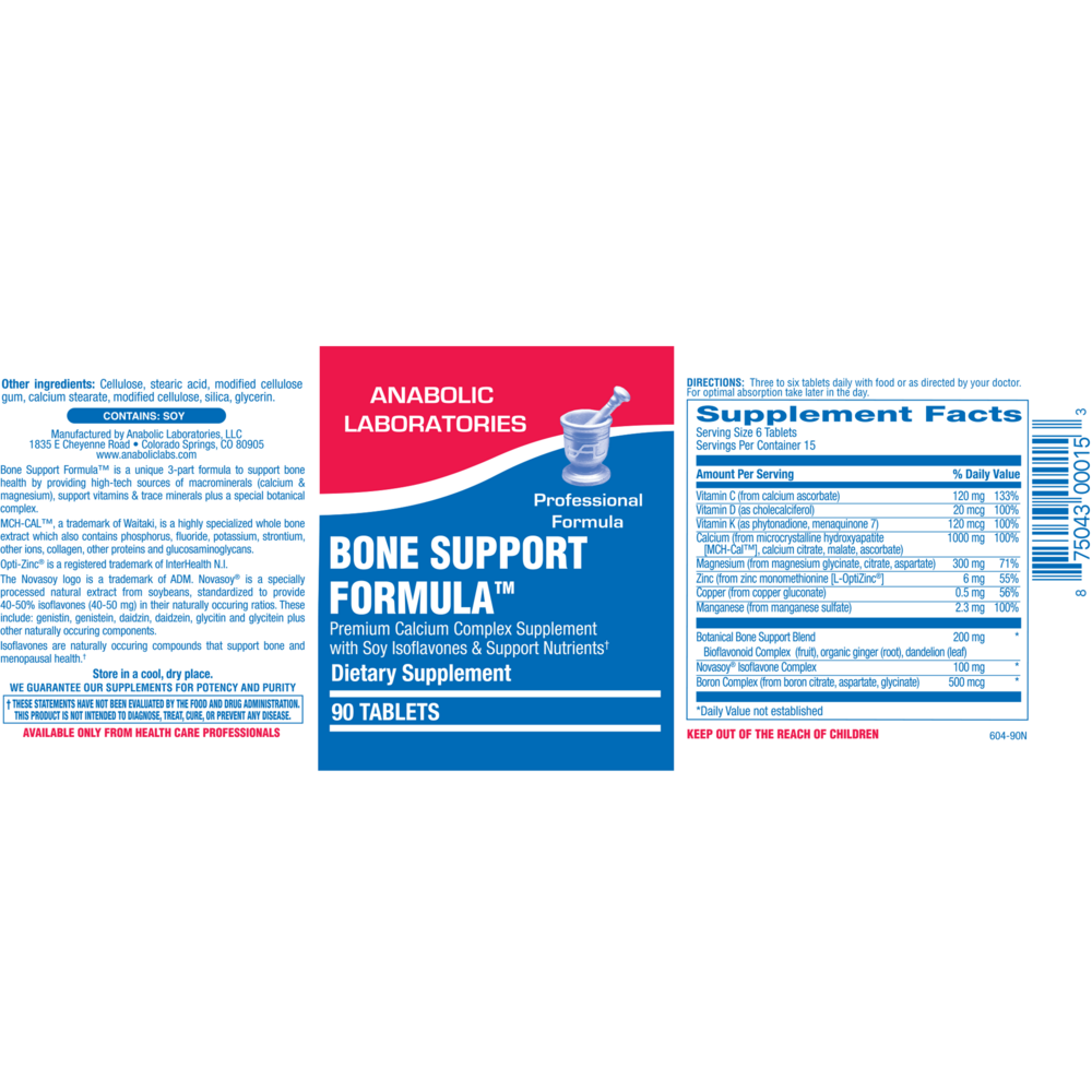 Product image for Bone Support Formula.