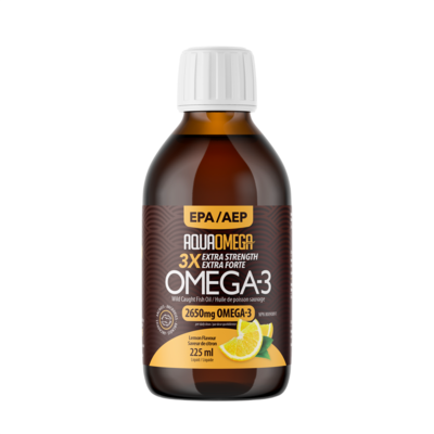 Standard Omega-3|Lemon 225 Milliliters