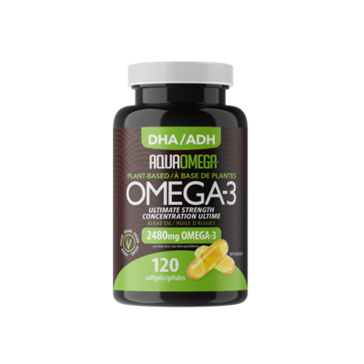 Plant-Based Omega-3|Capsules 120 Softgels
