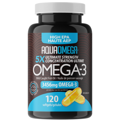 High EPA Omega-3|Capsules 120 Softgels
