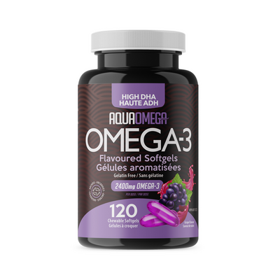 High DHA Omega-3|Chewables|Grape product image