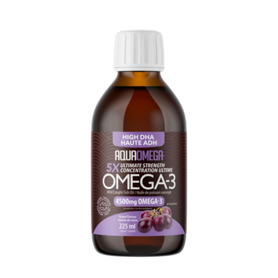 High DHA Omega-3|Grape 225 Milliliters