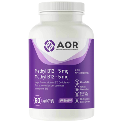 Methyl B12 - 5mg 60 lozenges
