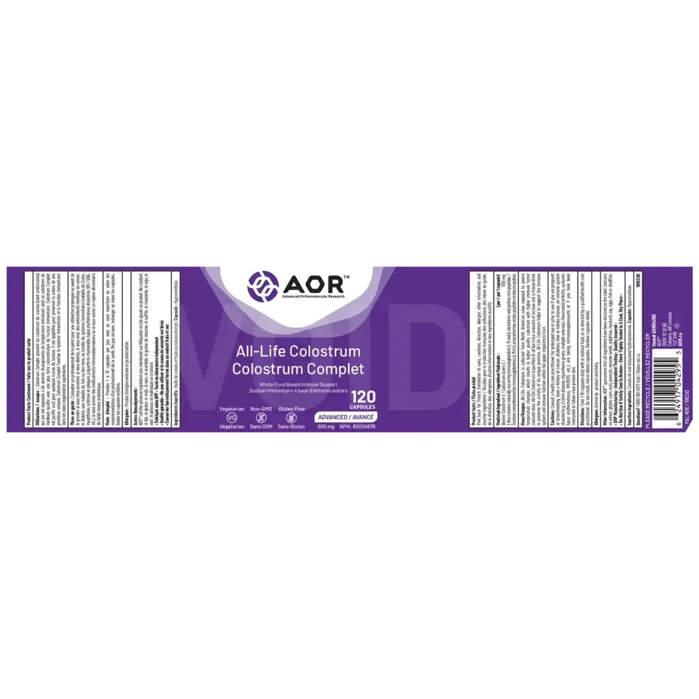 Product image for All-Life Colostrum.