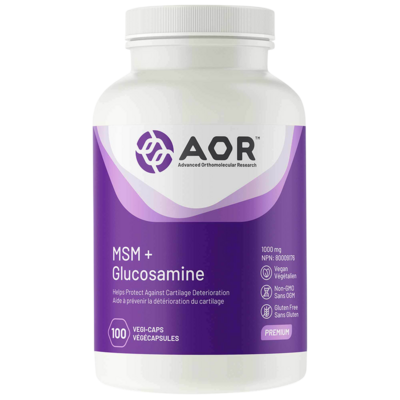MSM + Glucosamine 100 capsules