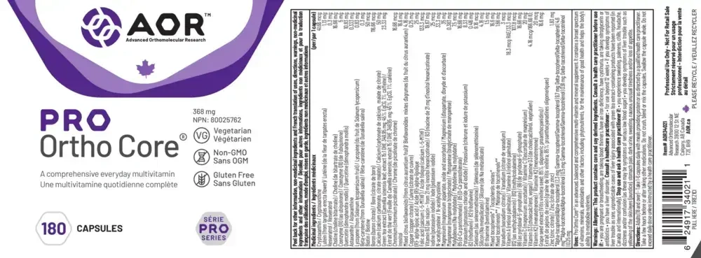 Product image for Pro Ortho Core.