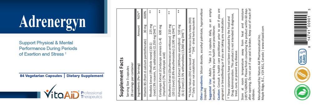 Product image for Adrenergyn.