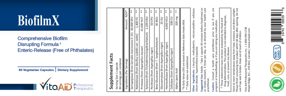 Product image for BiofilmX.