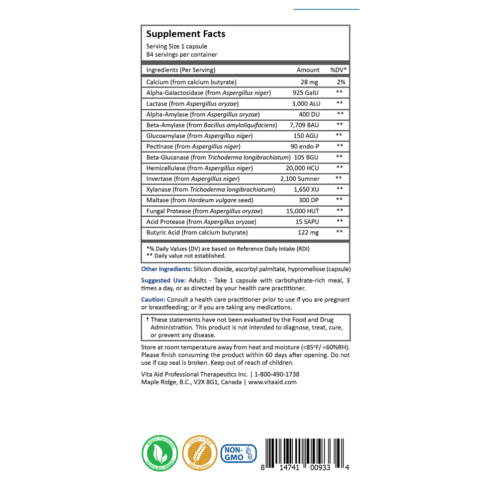 Product image for Intolerase.