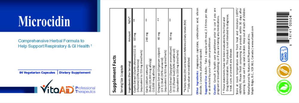 Product image for Microcidin.