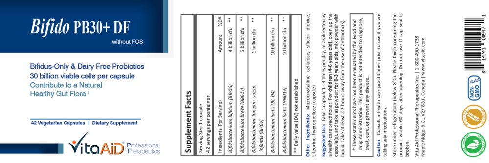 Product image for Bifido-PB30+ DF.
