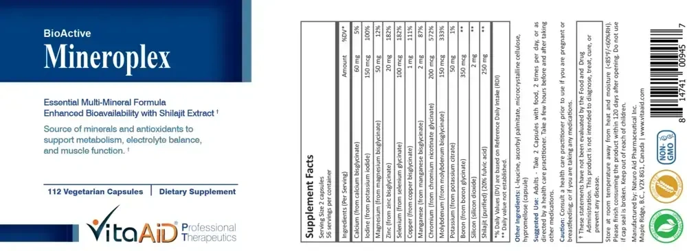 Product image for Bio-Active Mineroplex.