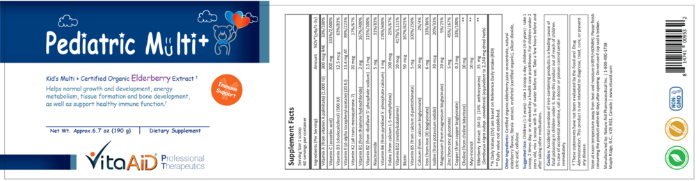 Product image for Pediatric Mult+.