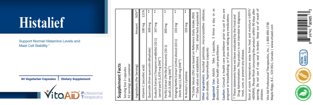 Product image for Histalief.