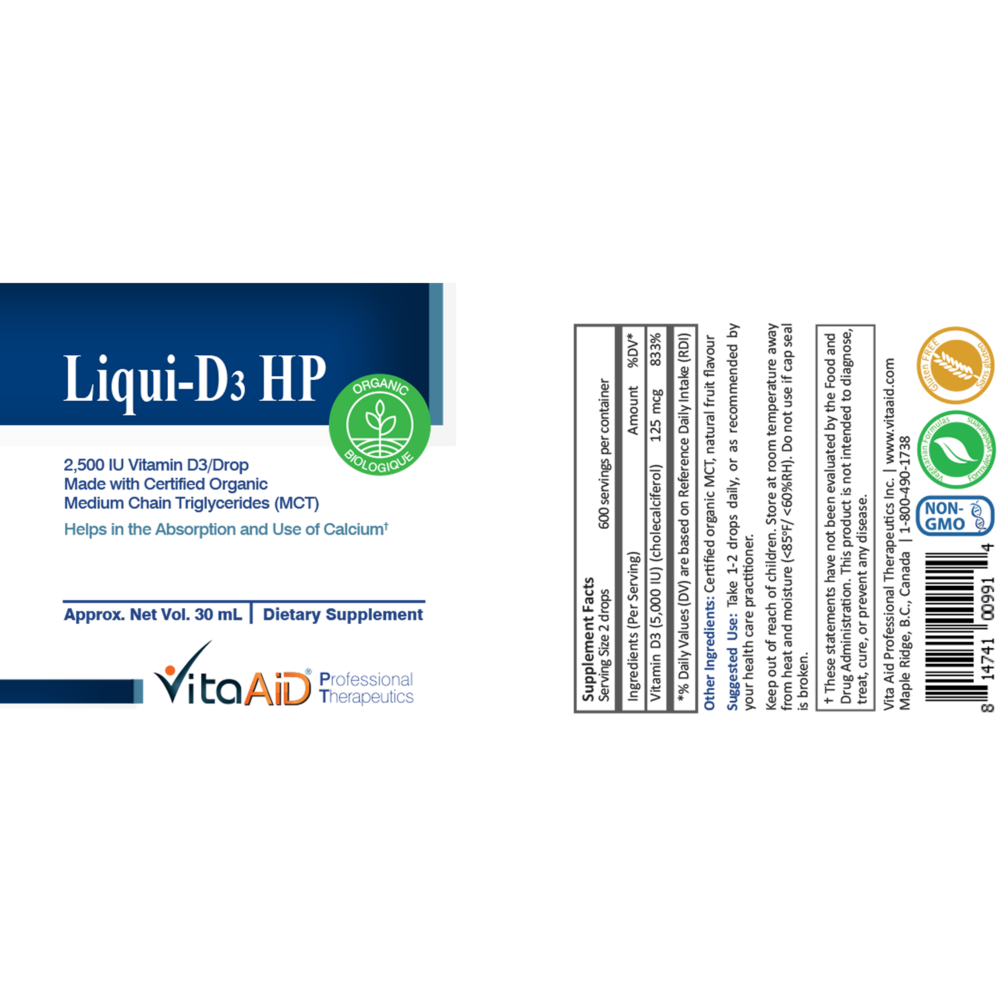 Product image for Liqui-D3 HP.