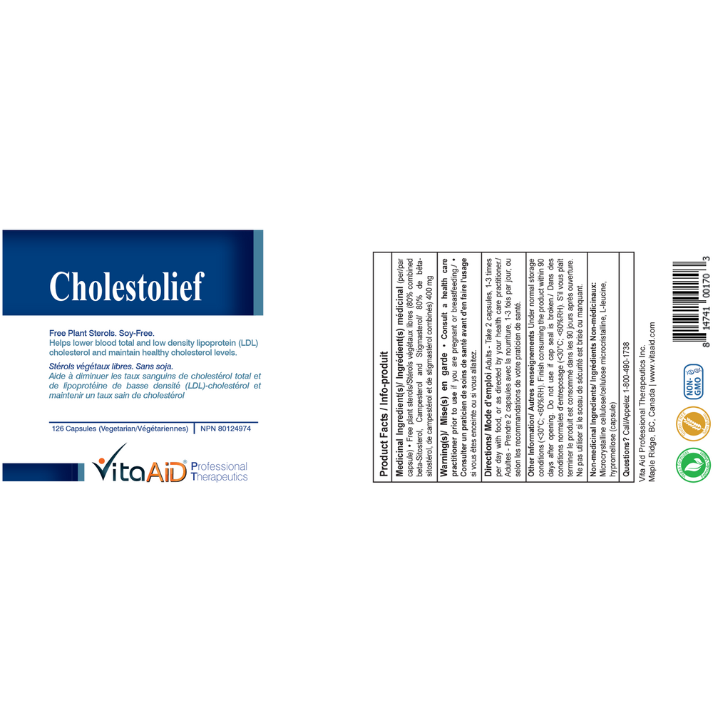 Product image for Cholestolief.