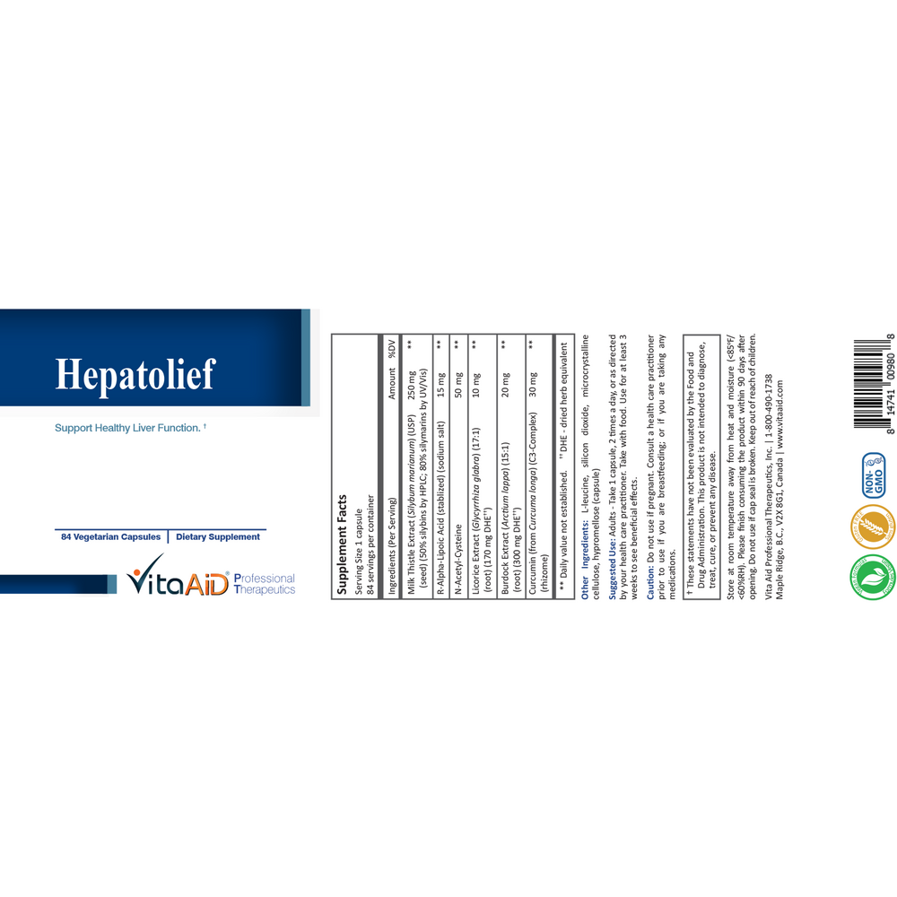 Product image for Hepatolief.
